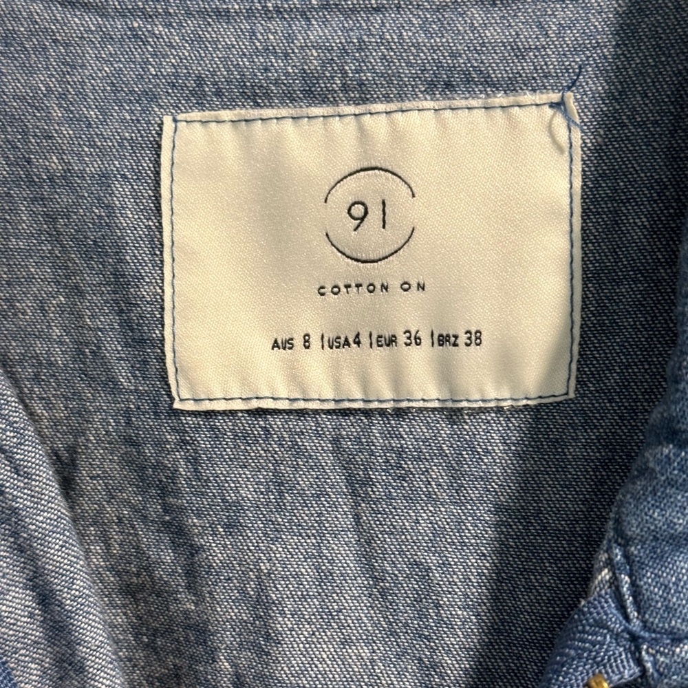 Denim romper - Picture 2 of 3